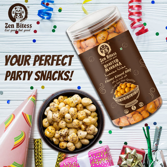 Flame-Kissed BBQ - Premium Makhana