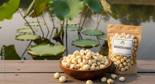 How Roasted Flavoured Makhana Is Made: From Farm to Crunch